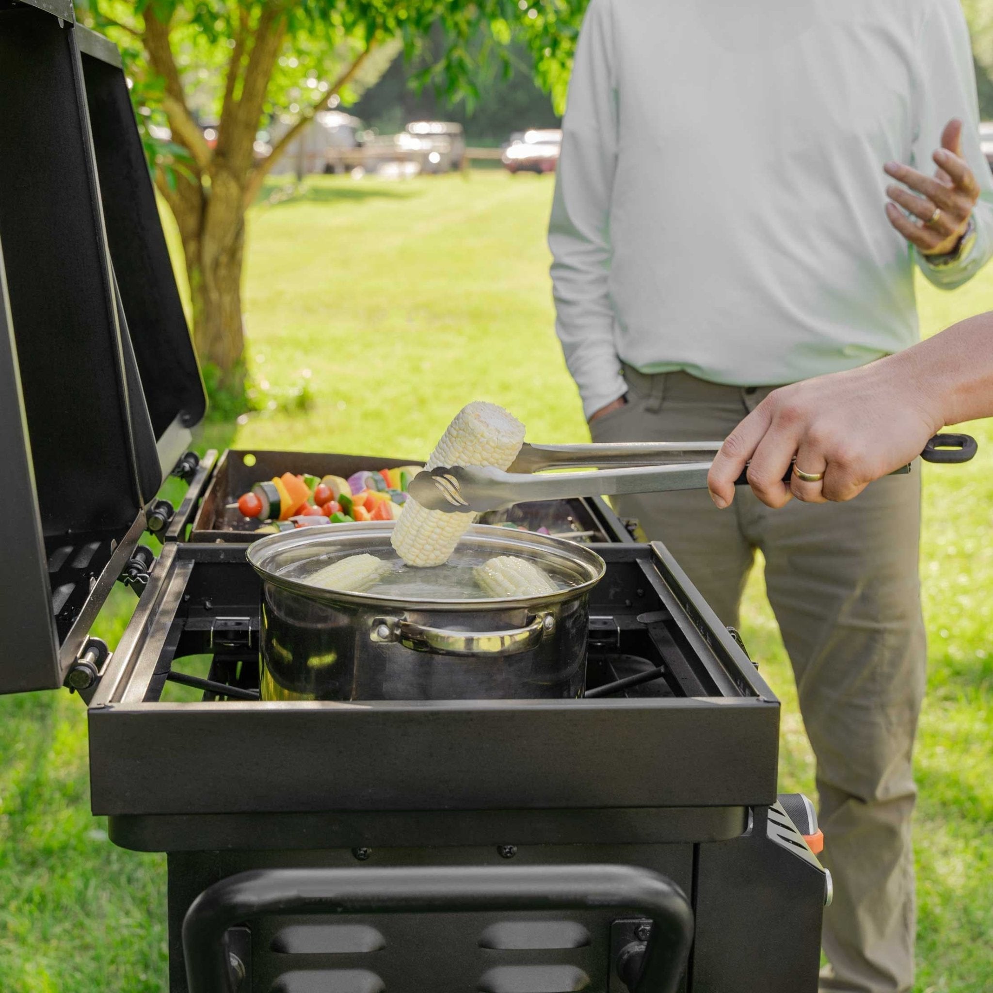 17” Griddle & Grill Combo