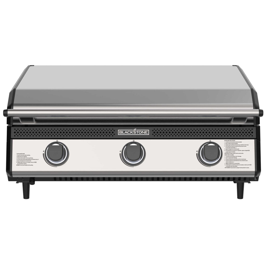 28" Deep Kitchen Griddle in Stainless Steel w/Hood