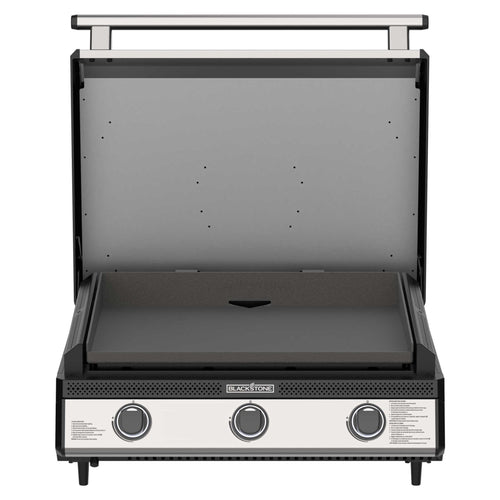 28" Deep Kitchen Griddle in Stainless Steel w/Hood