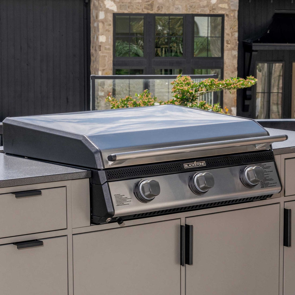 28" Deep Kitchen Griddle in Stainless Steel w/Hood