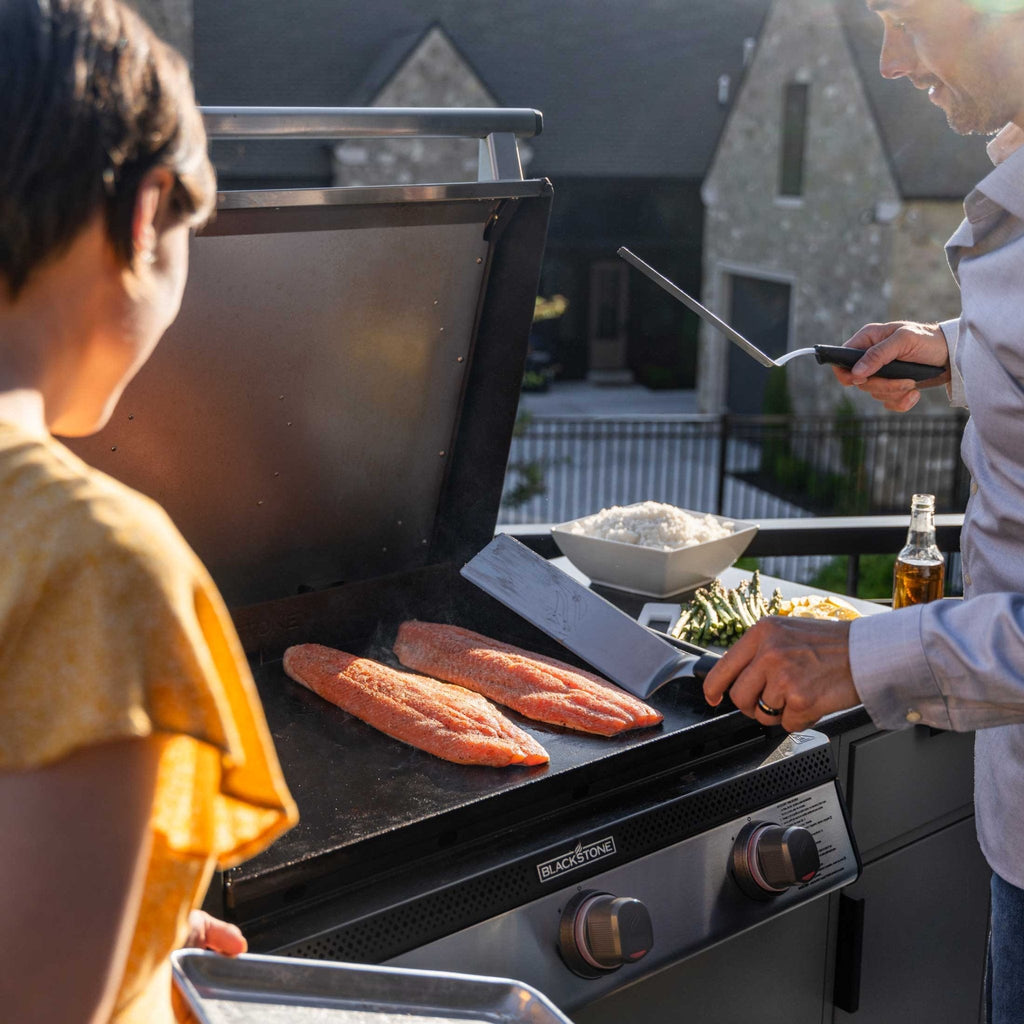 28" Deep Kitchen Griddle in Stainless Steel w/Hood