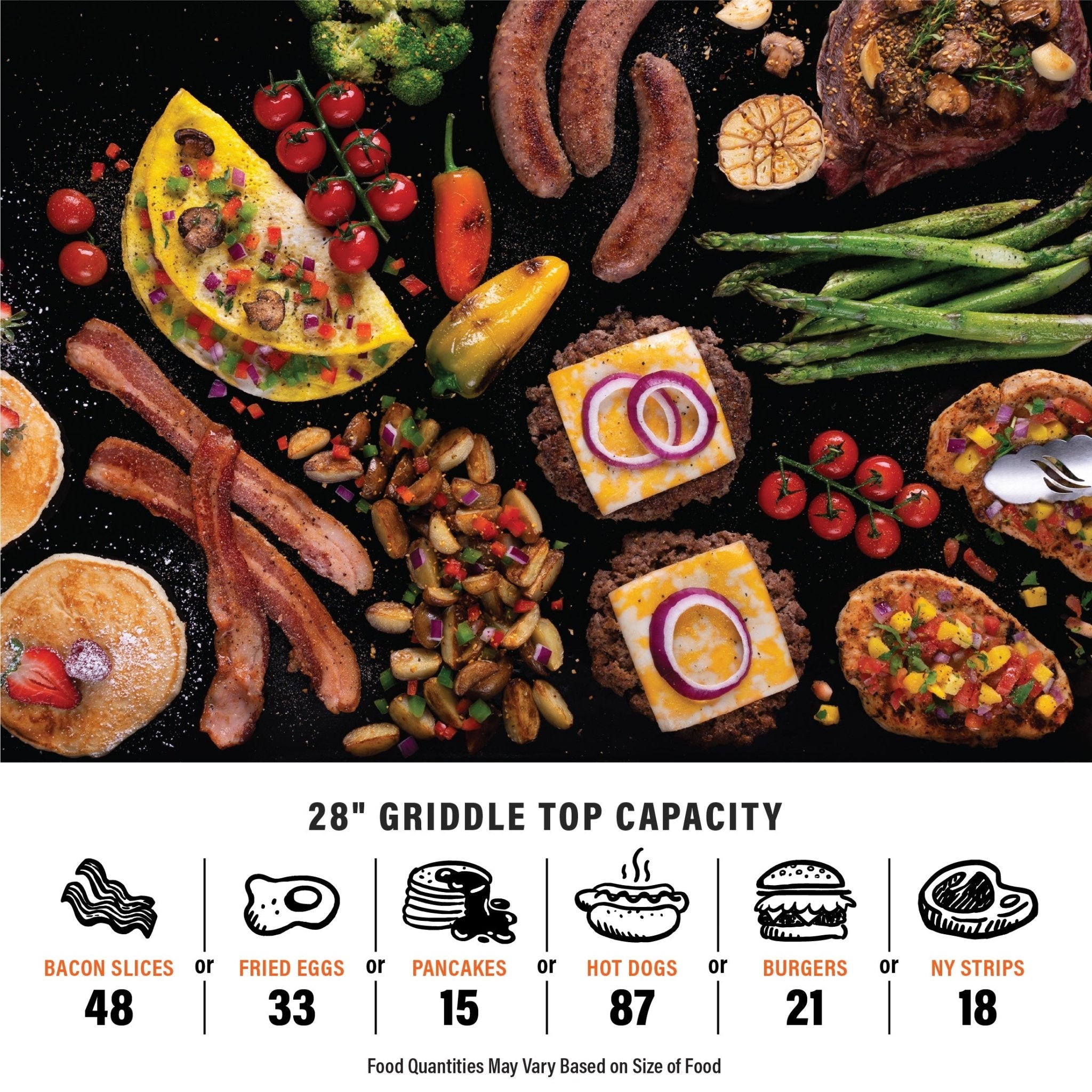 28" Griddle with Hood Bundle