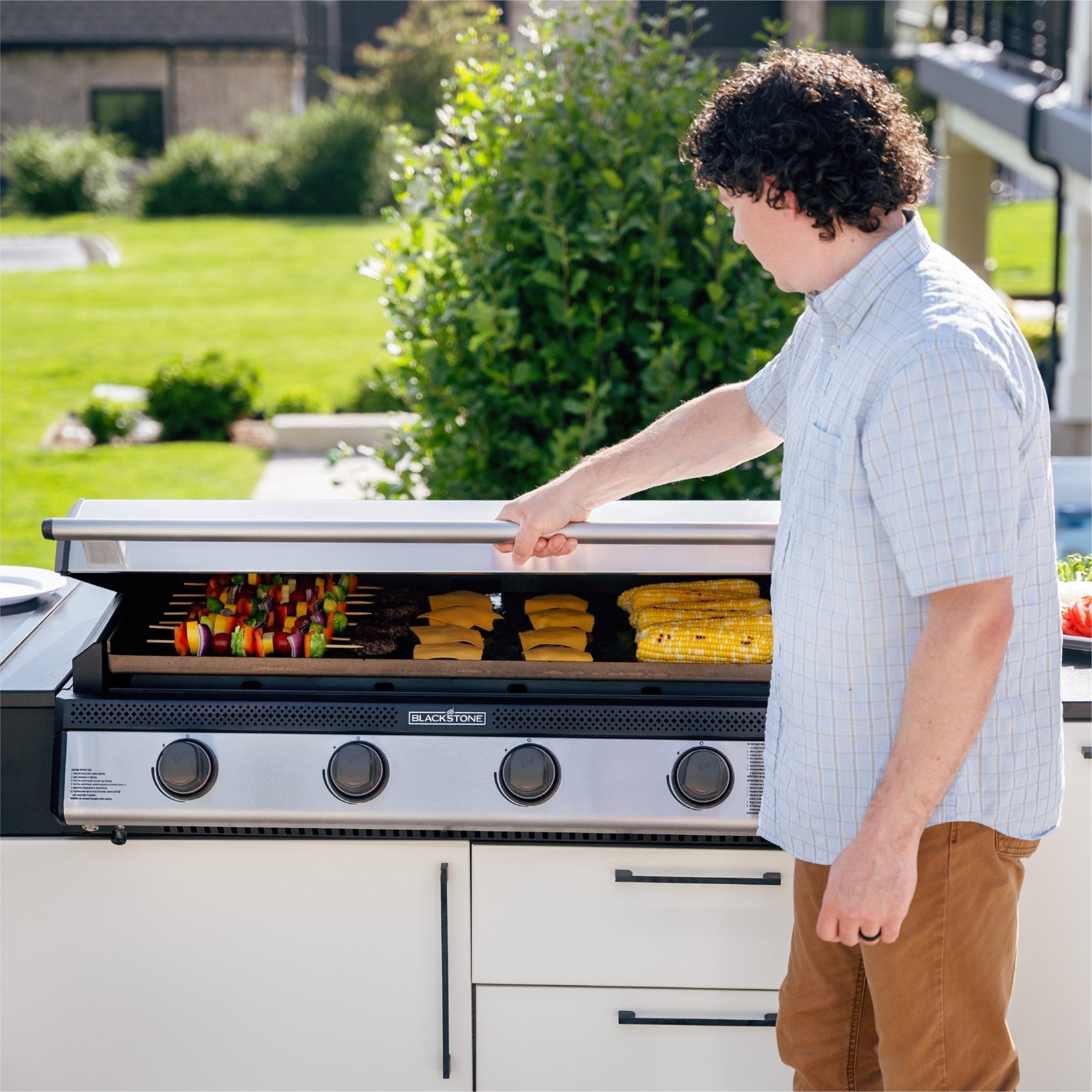36" Drop-in Griddle with Hood (Natural Gas)