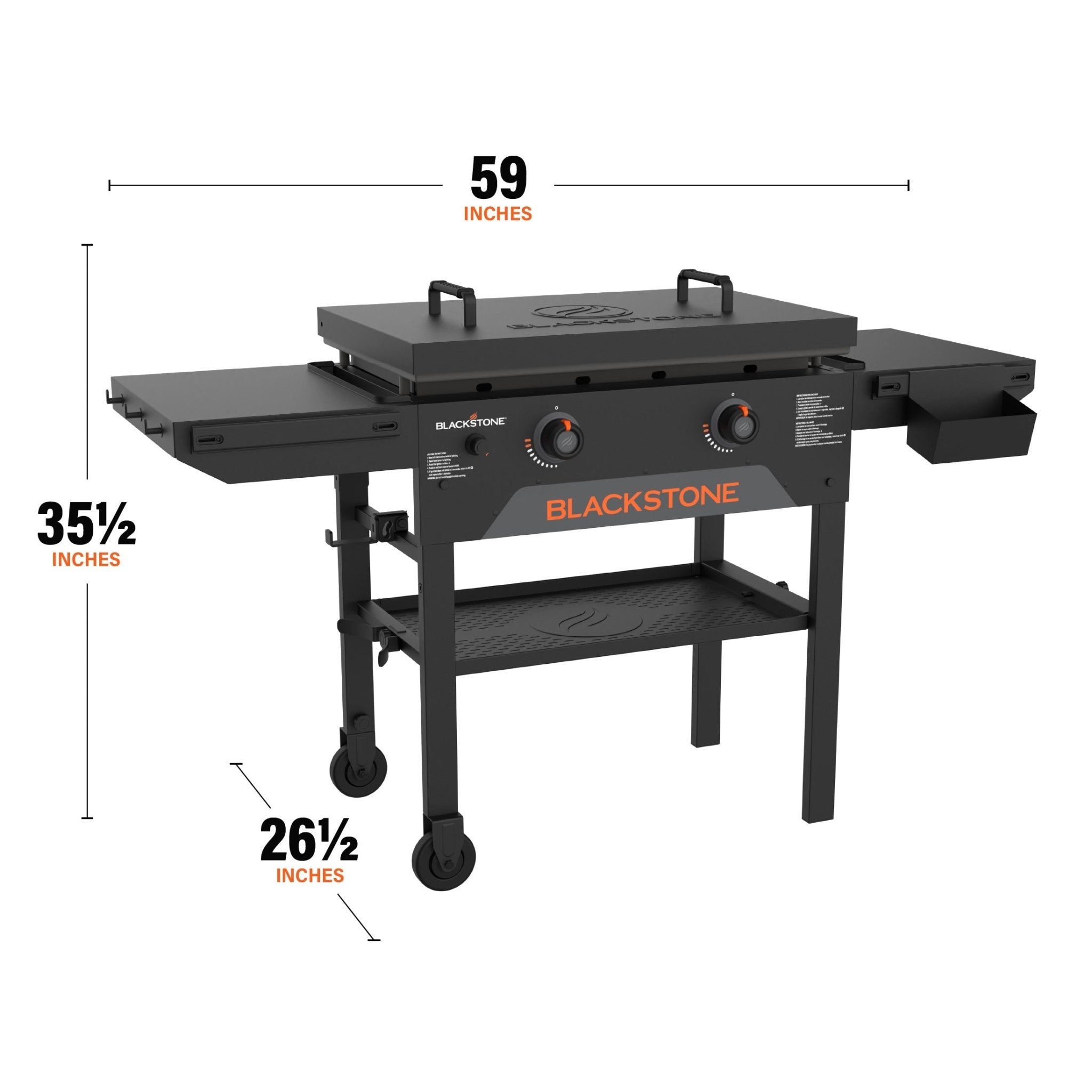 Exclusive - 28" Griddle with Hard Cover Bundle