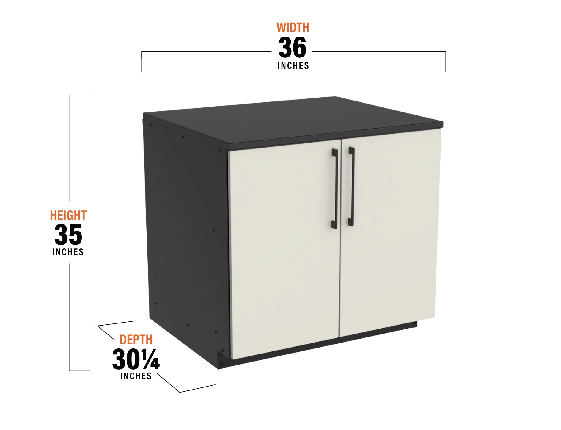Blackstone Kitchen 36" Cabinet w/Shelves
