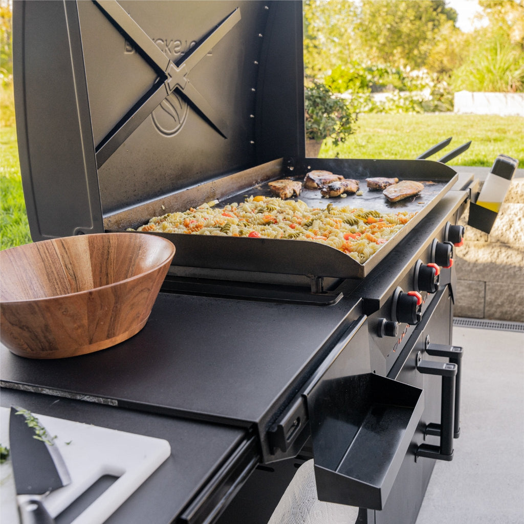 Iron Forged 36” Griddle with Cabinet