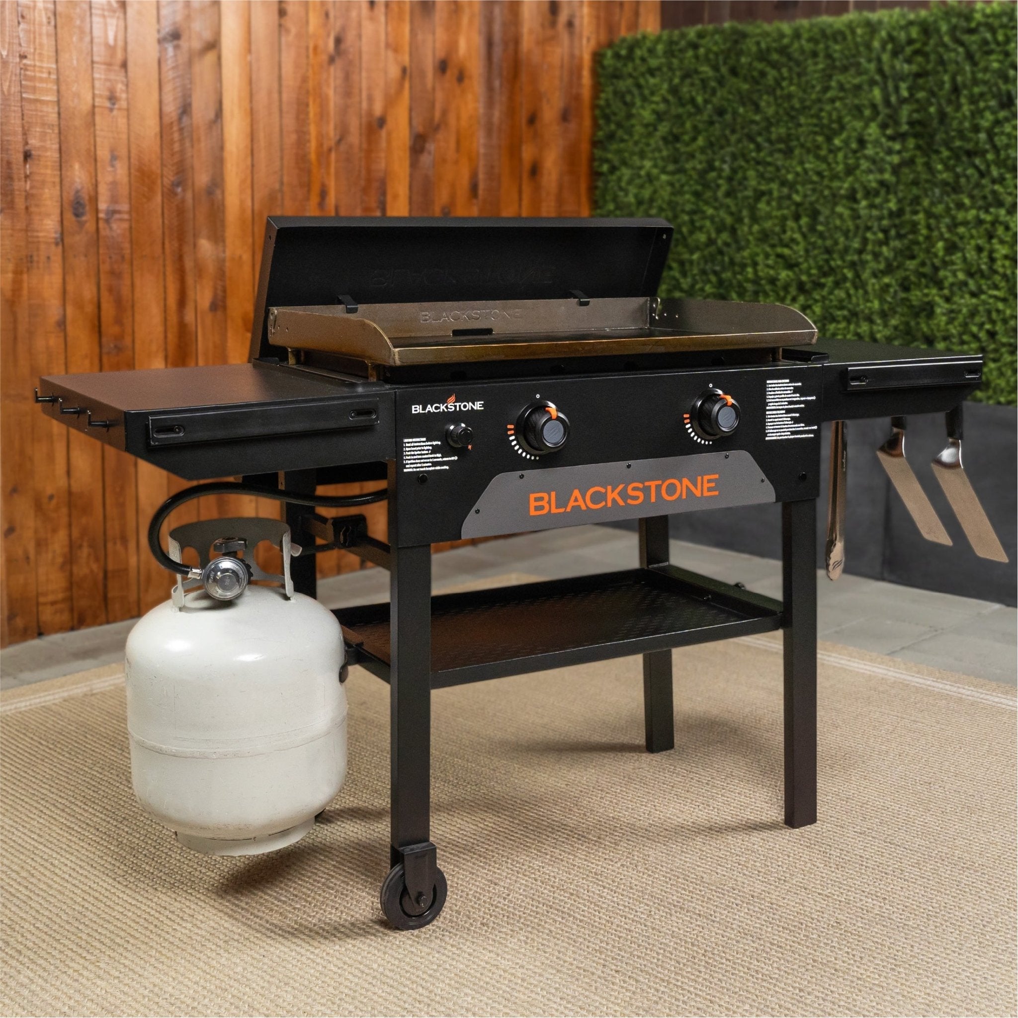 28" Griddle with Hard Cover Bundle