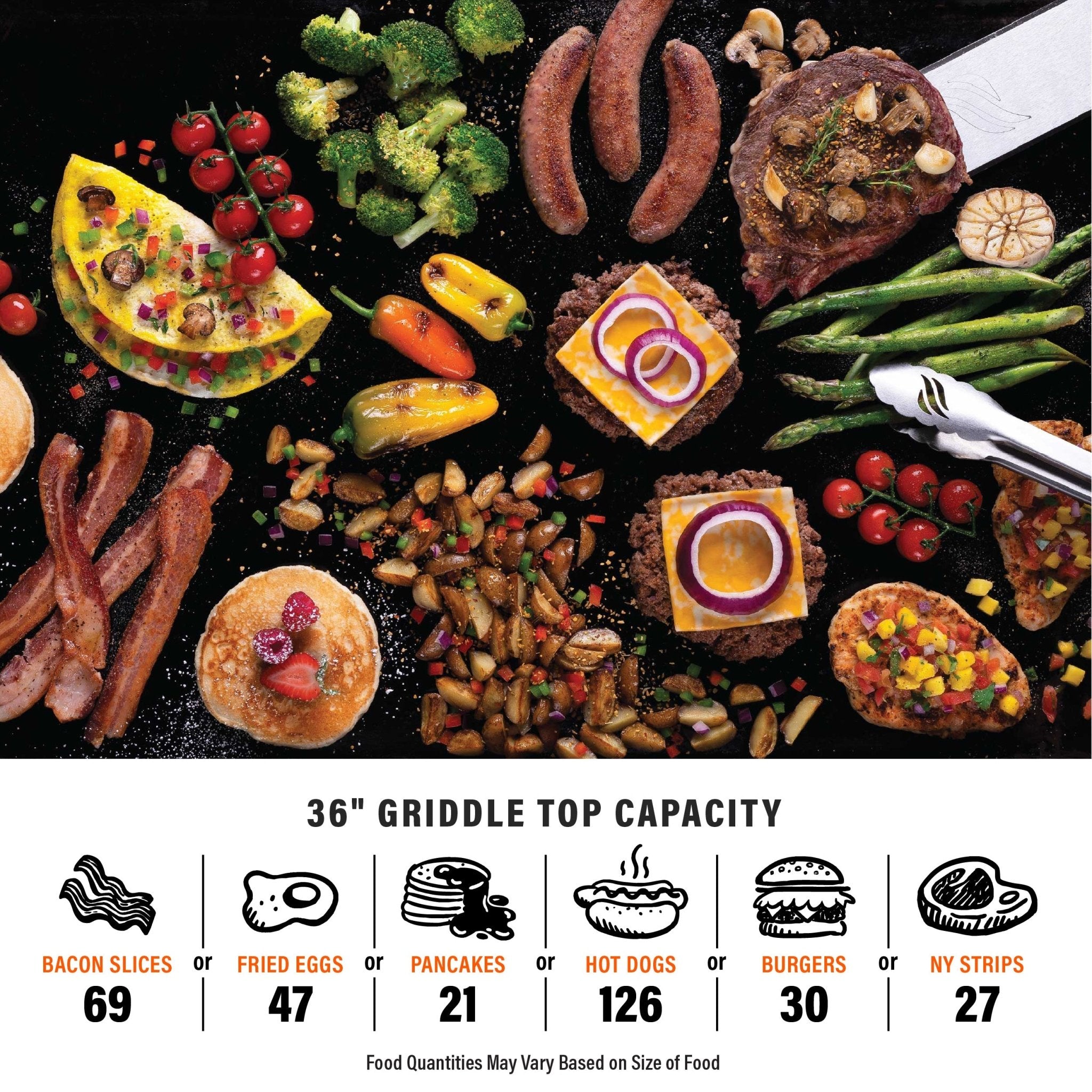 Original 36” Griddle with Hard Cover