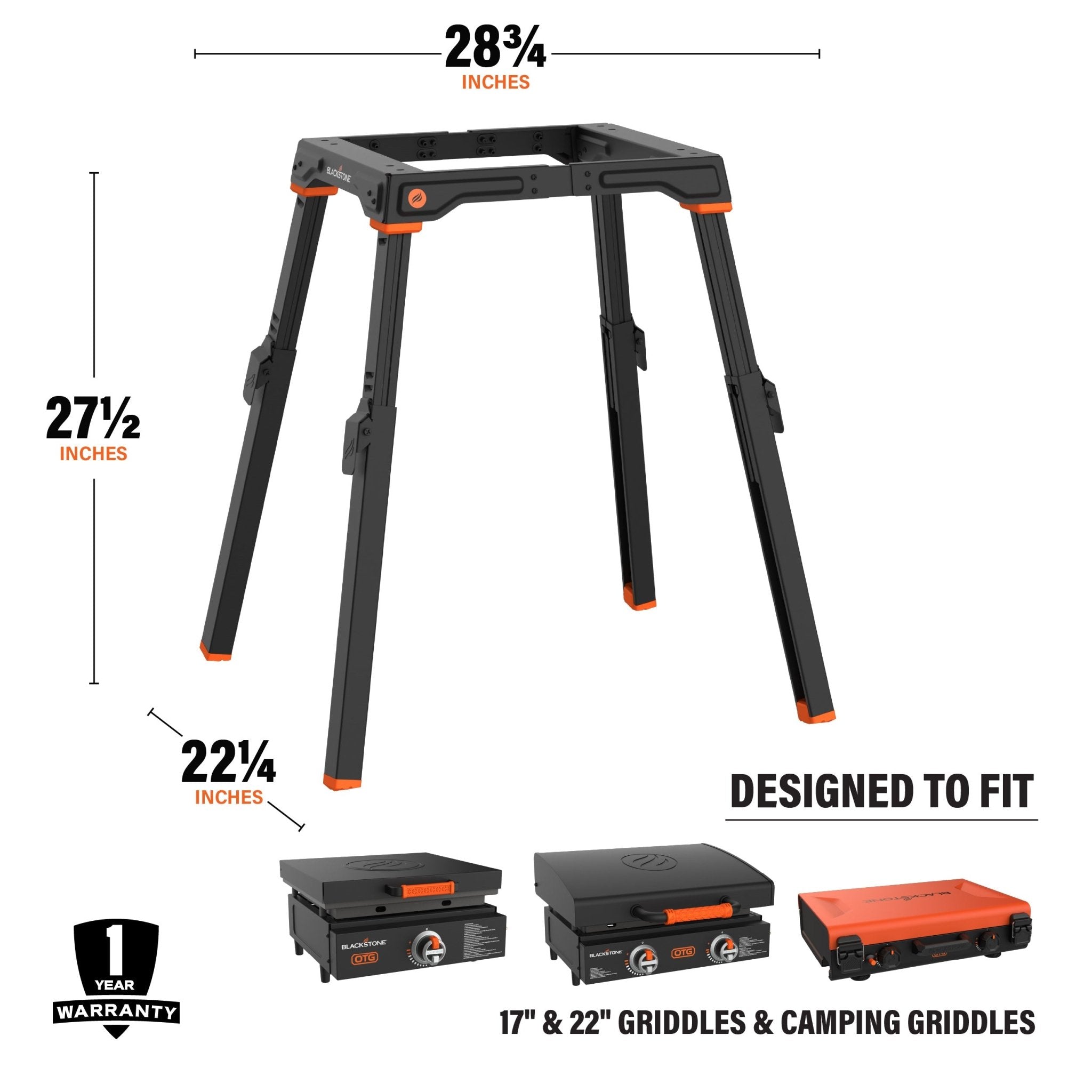 OTG Griddle Leg Kit